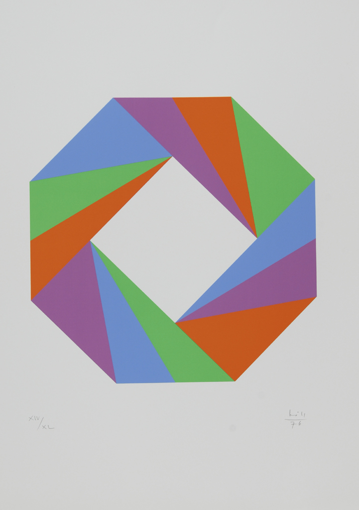 Max Bill, Farbige Rotation