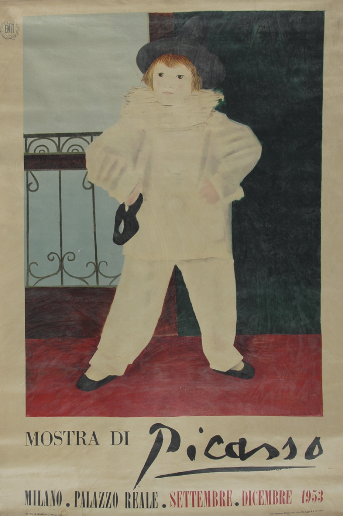 Pablo Picasso, Poster. Mostra di Picasso, Palazzo Reale Milano, Settembre - Dicembre