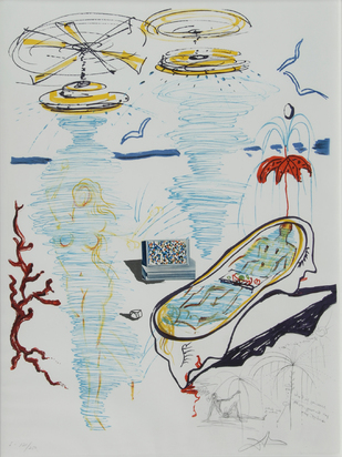 Liquid Tornado Bath Tub, from "Imaginations and Objects of the Future"
