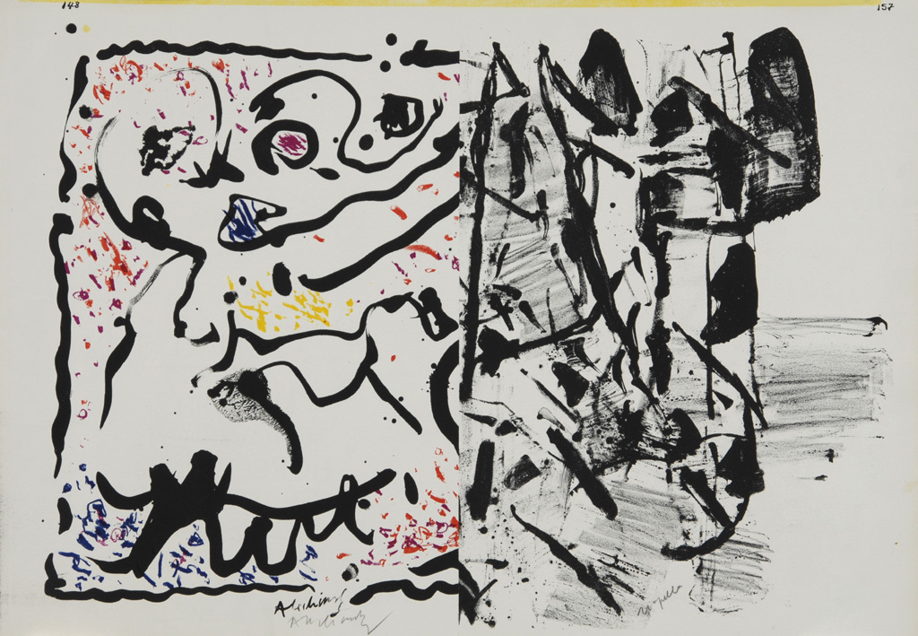 Pierre Alechinsky, Untitled