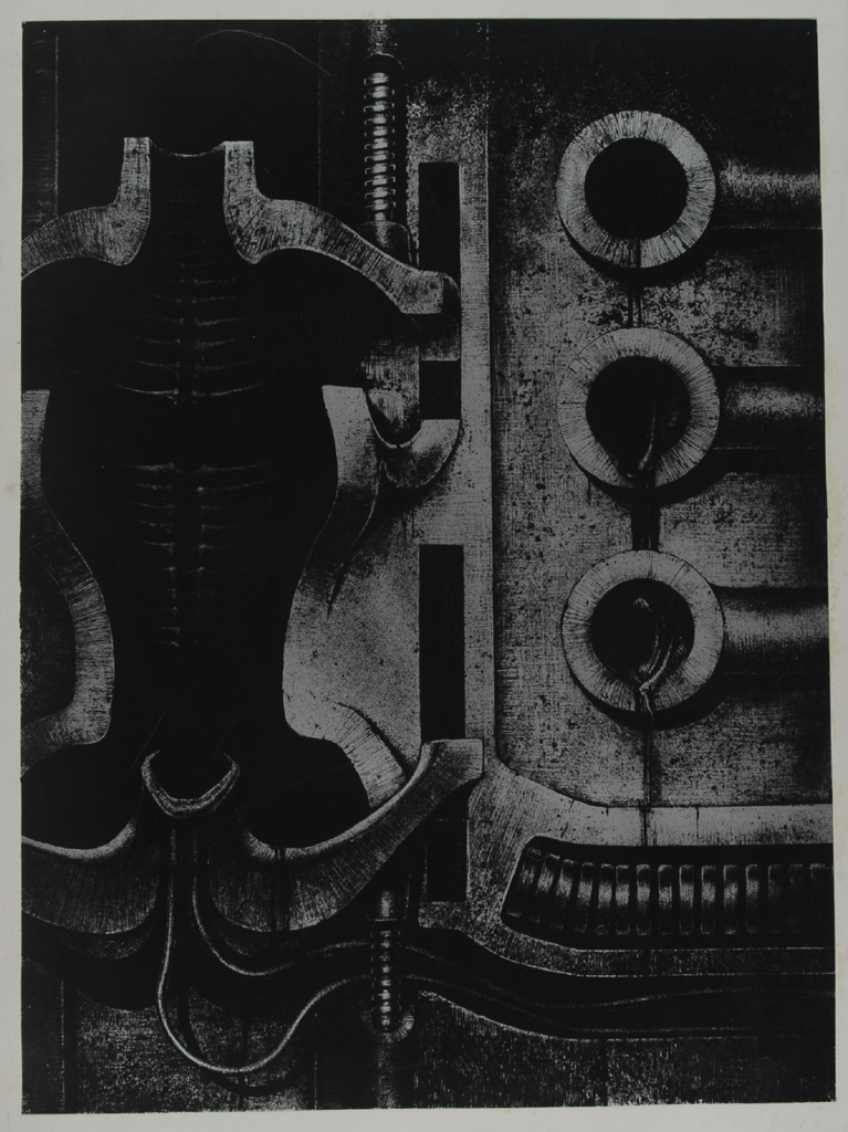 HR Giger, Sheet from "Biomechanoiden"