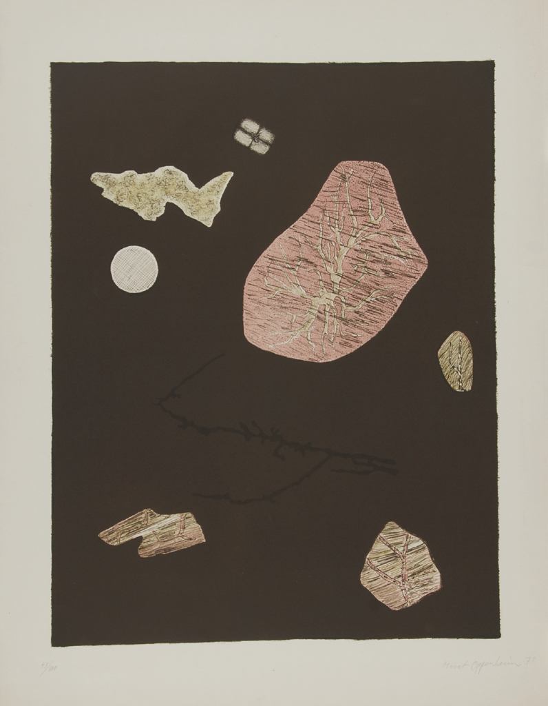 Meret Oppenheim, Nachthimmel mit Achaten