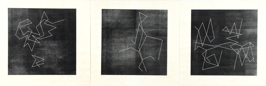 Verena Loewensberg, 3 Blätter: Ohne Titel