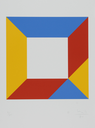 Gruppe um Weiss, from "Zürcher Konkrete"