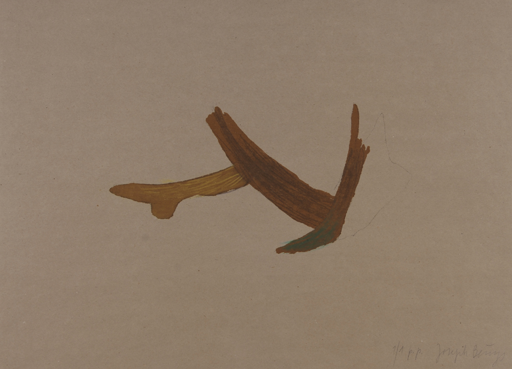 Joseph Beuys, Ohne Titel, aus "Spur II"