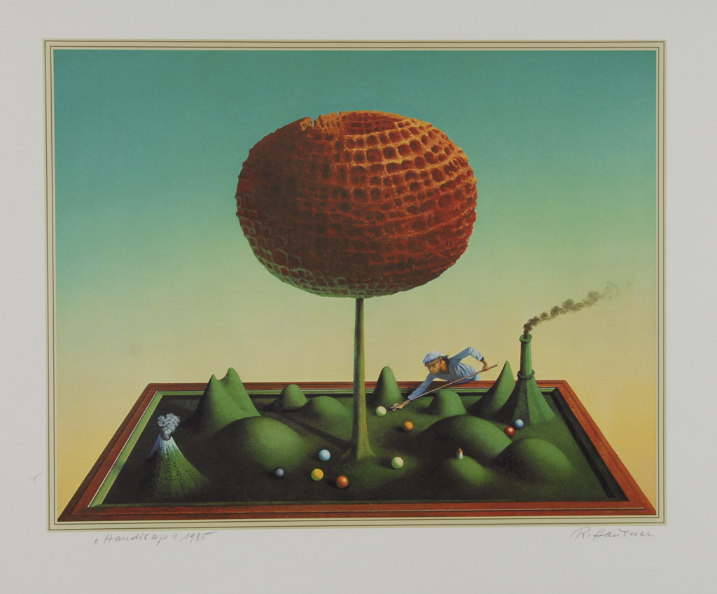 Rudolf Hausner, Handicap