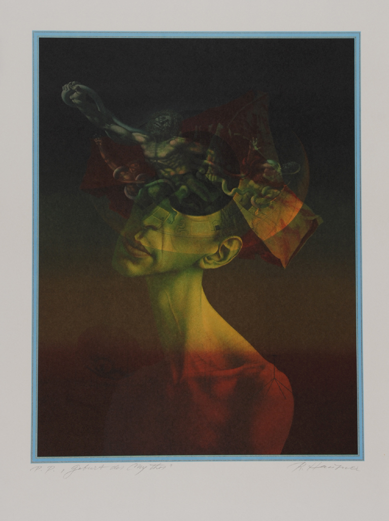 Rudolf Hausner, Geburt des Mythos