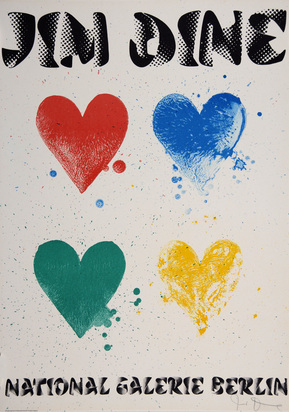 Plakat. Hearts - Nationalgalerie Berlin