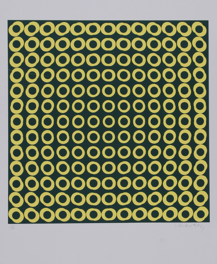 Victor Vasarely, Untitled, from "Formen der Farben"