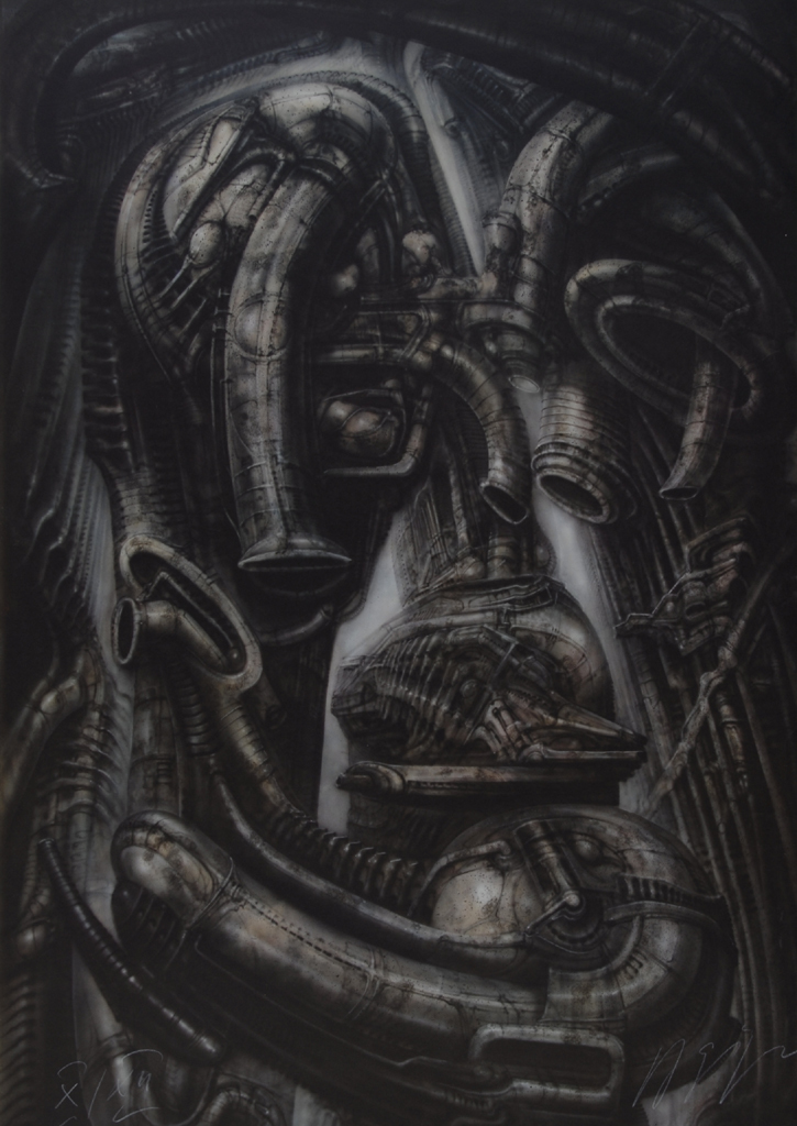 HR Giger, Biomechanical Landscape IIa