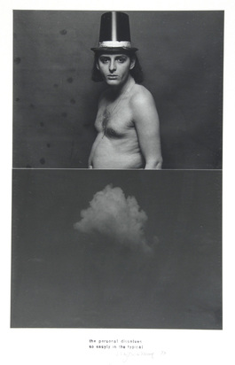 Work 6, from the series "The personal dissolves so easily in the typical"