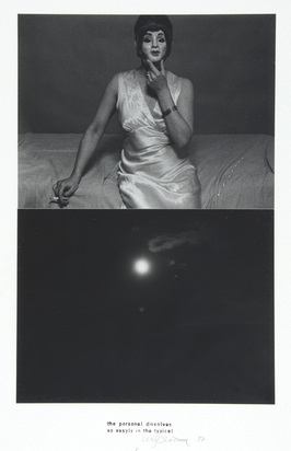 Work 8, from the series "The personal dissolves so easily in the typical"