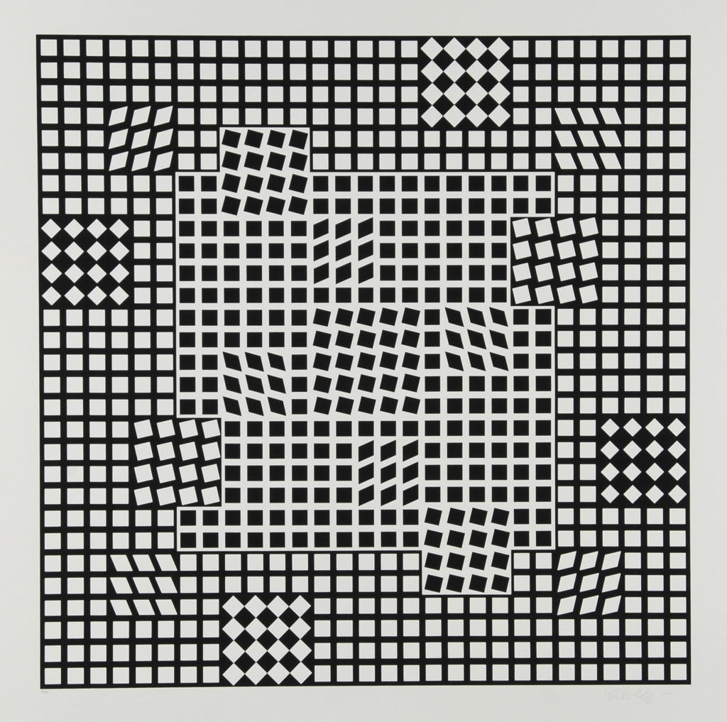 Victor Vasarely, Portfolio. Album Cinétique NB