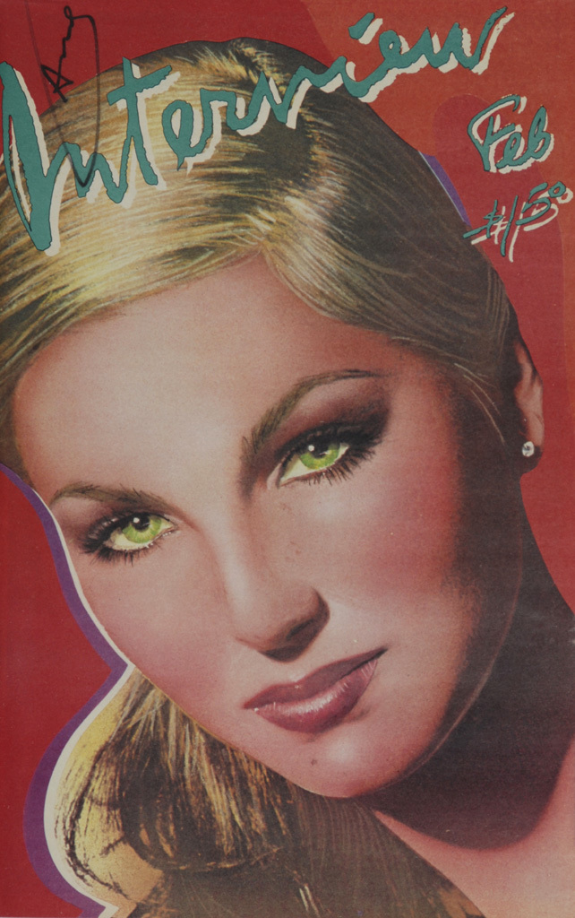 Andy Warhol, Booklet. Interview, Vol. X No. 2