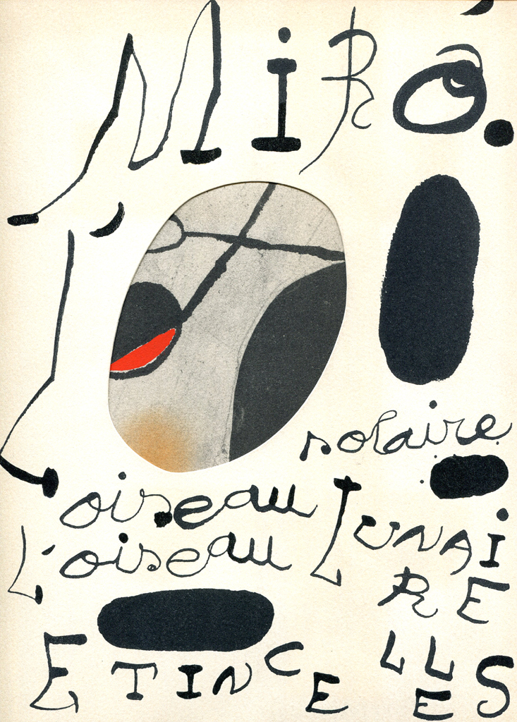 Joan Miró, Booklet. David Sylvester. Miró, Oiseau solaire - Oiseau lunaire - Étincelles