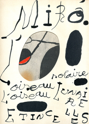 Booklet. David Sylvester. Miró, Oiseau solaire - Oiseau lunaire - Étincelles