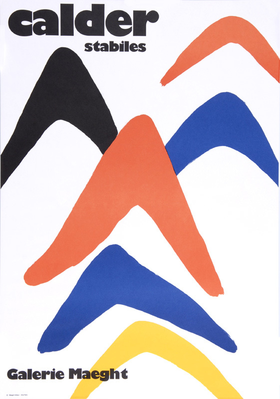 Alexander Calder, 3 posters: Calder, Galerie Maeght Paris
