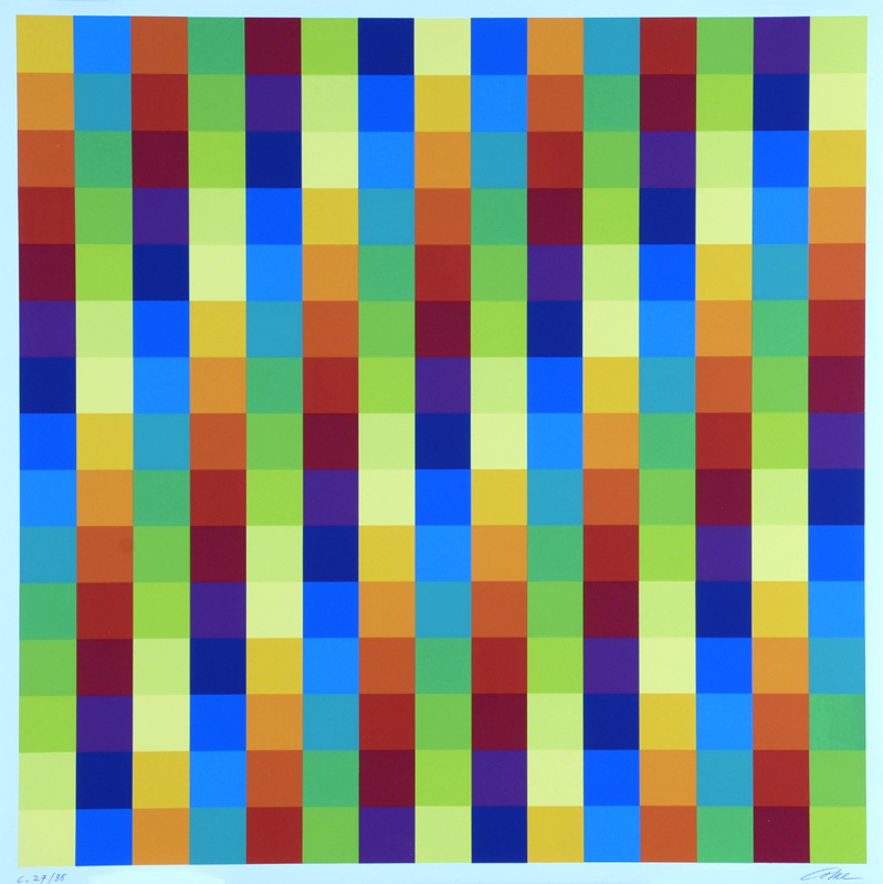 Richard Paul Lohse, Modulare / serielle Ordnung