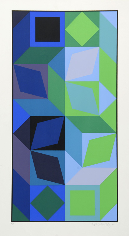 Victor Vasarely, Composition