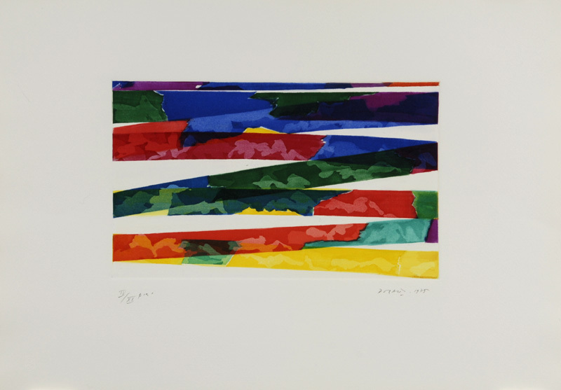 Piero Dorazio, Composizione