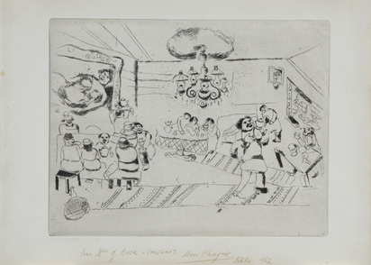 Le Traktir, Table 2 from "Les ames mortes"