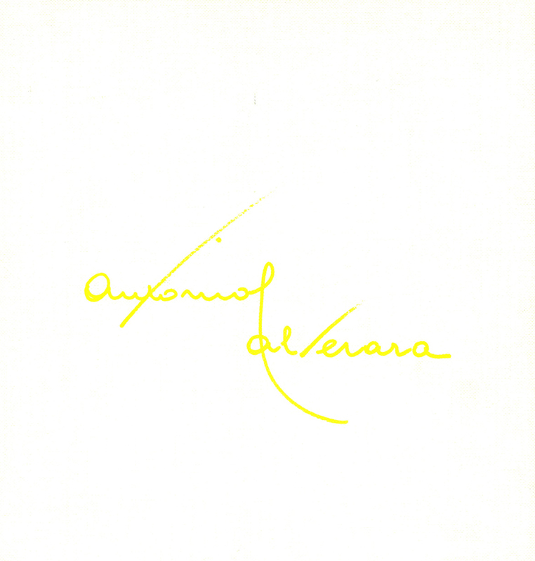 Antonio Calderara, Portfolio. Nello spazio quadrato