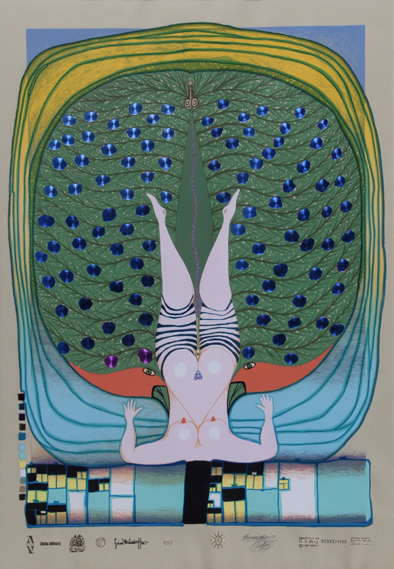 Friedensreich Hundertwasser, Hommage à Schröder-Sonnenstern
