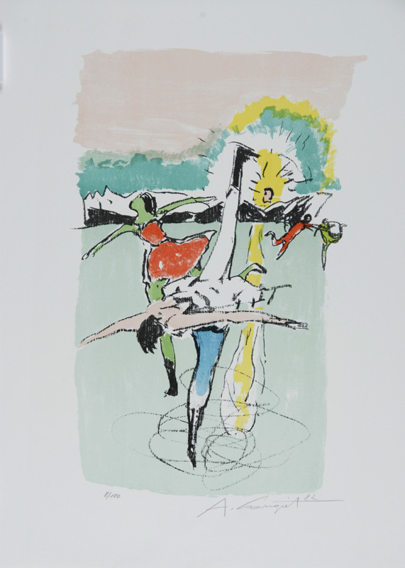 Alois Carigiet, Figure Skating