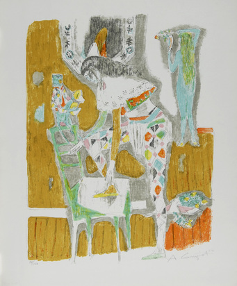 Arlequin au Singe