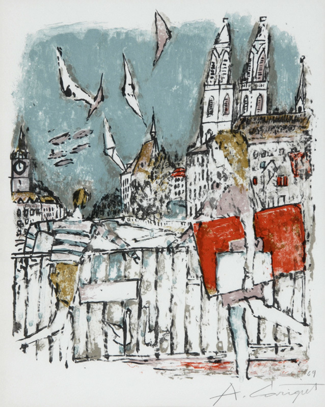 Alois Carigiet, Zürcher Innenstadt