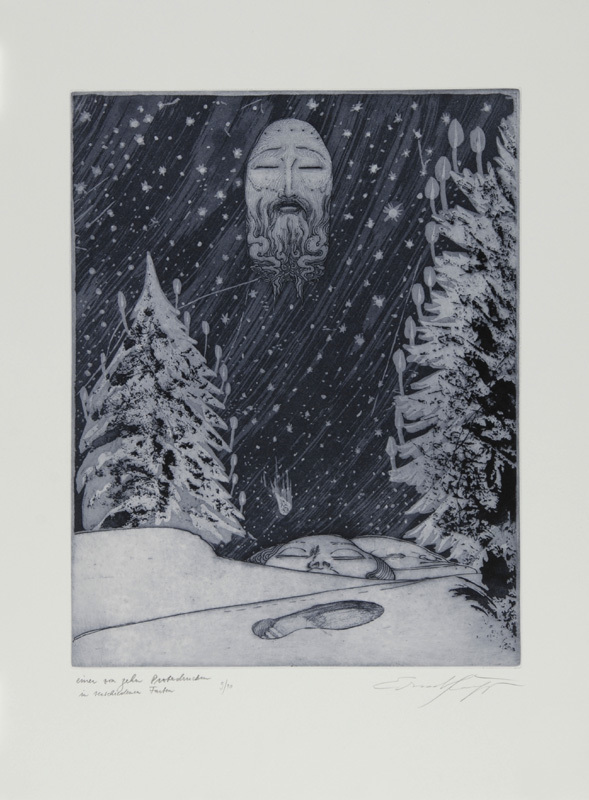 Ernst Fuchs, Die verlorene Spur