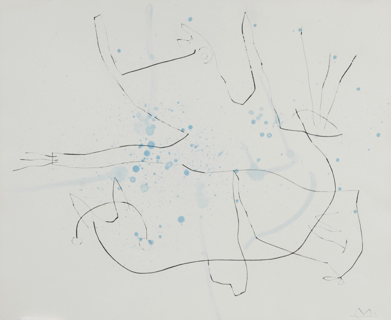 Joan Miró, Blatt aus "Flux de L'Aimant"