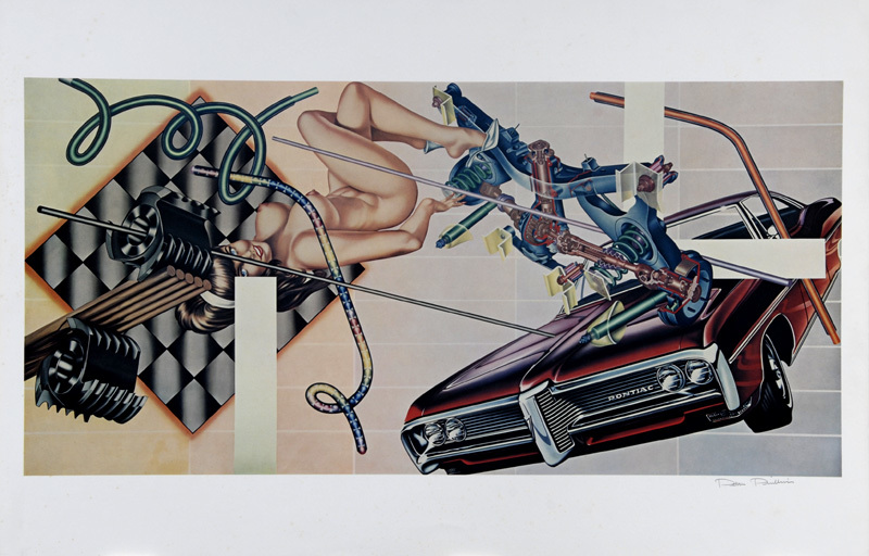 Peter Phillips, 3 sheets: Untitled, 1971 (2); Untitled