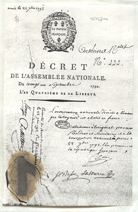 Décret de l'Assemblée Nationale