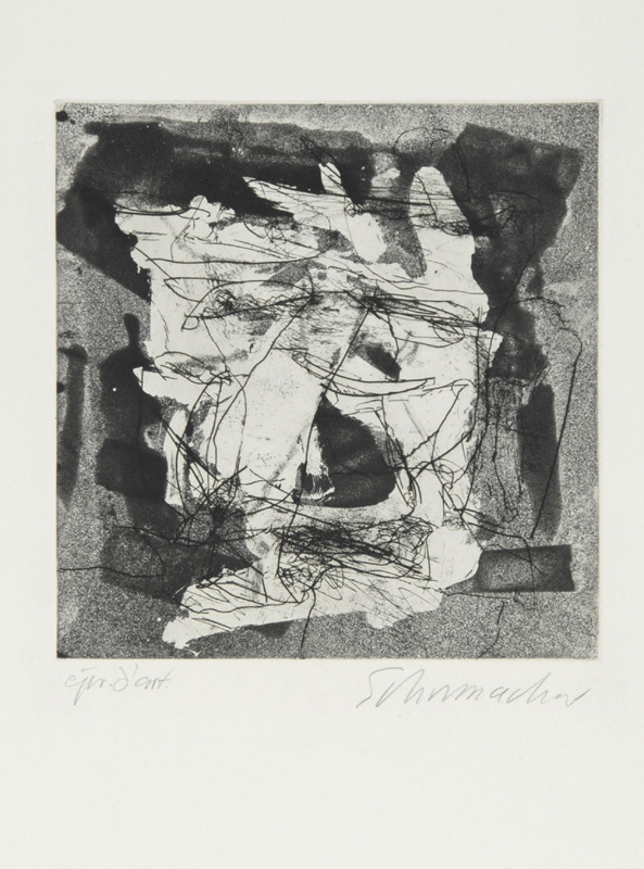 Emil Schumacher, Untitled