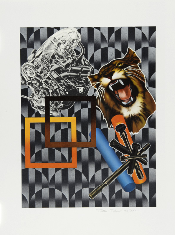 Peter Phillips, 2 sheets: Untitled