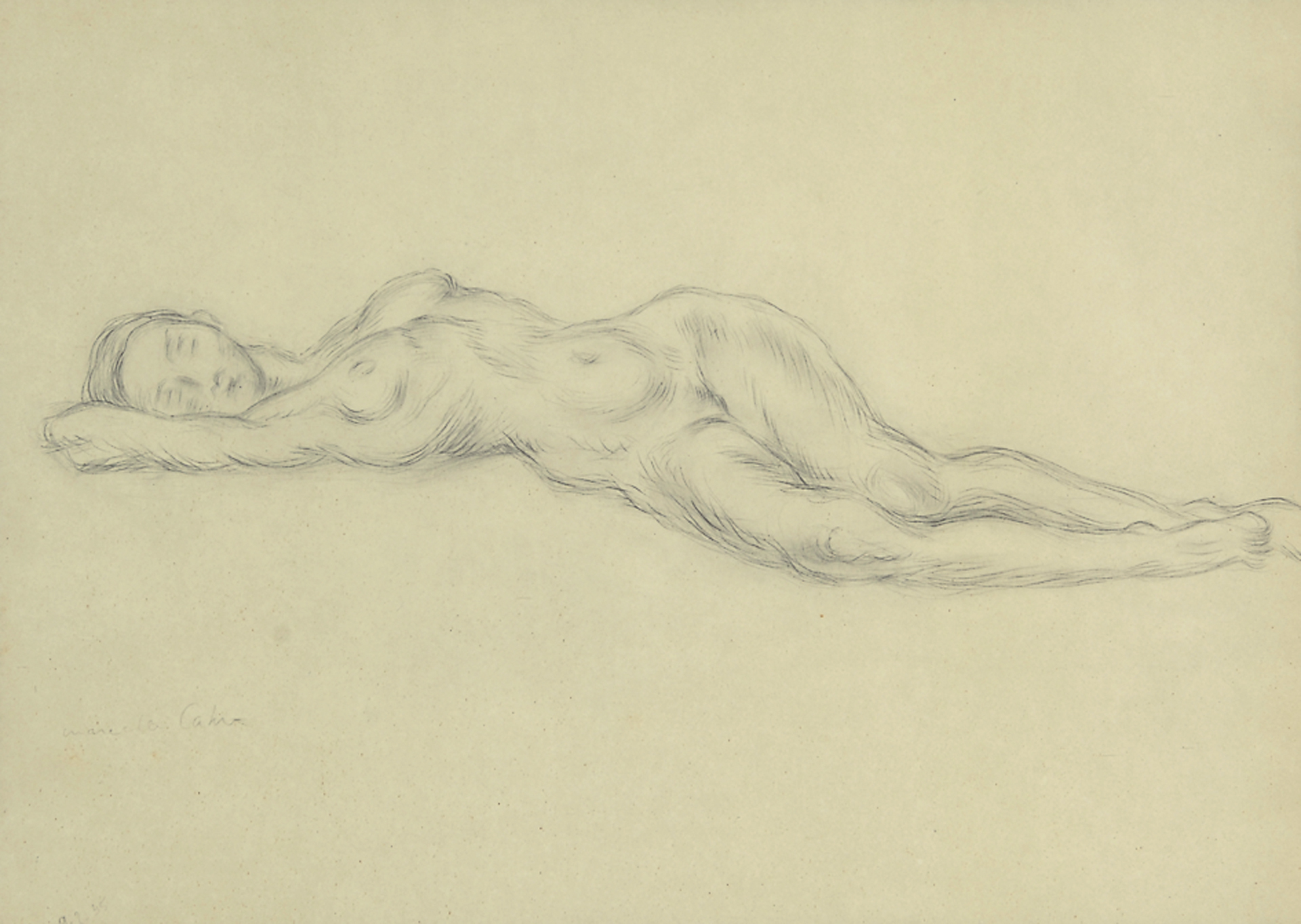 Marcelle Cahn, Nu