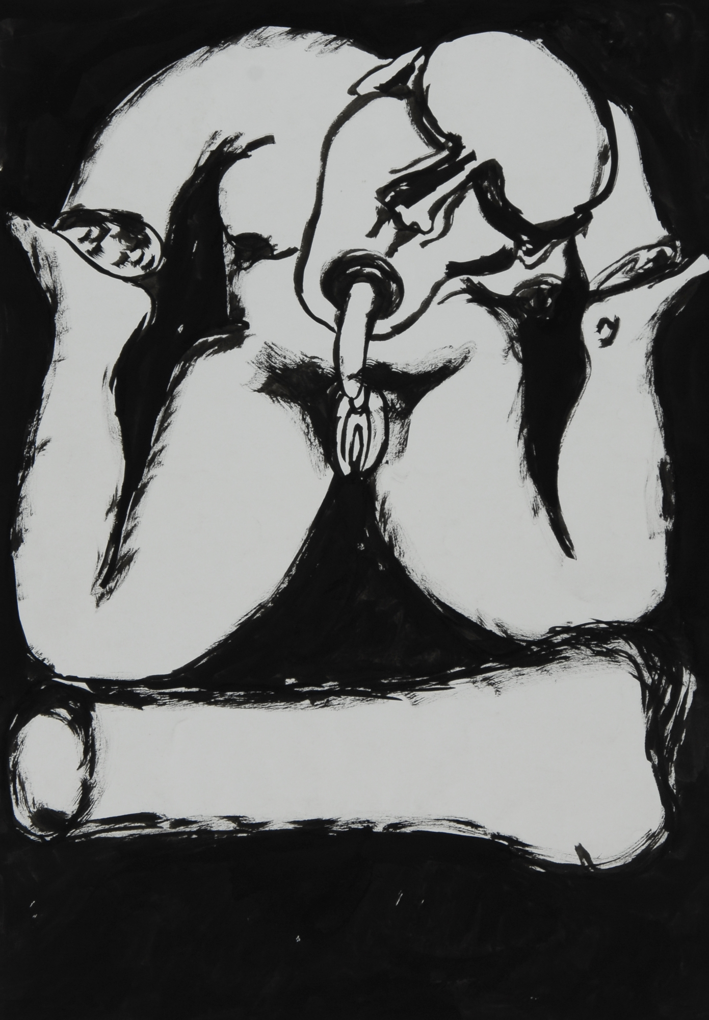 Josef Felix Müller, 2 sheets: Untitled, 1982; Untitled