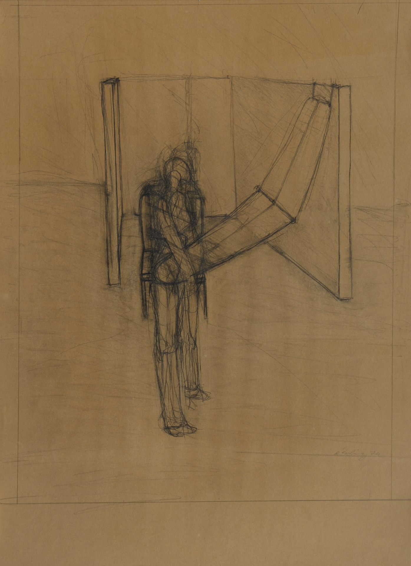 Erich Reiling, 7 sheets: Untitled, 1977; Untitled, 1981 (6)
