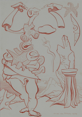 Surrealistische Komposition