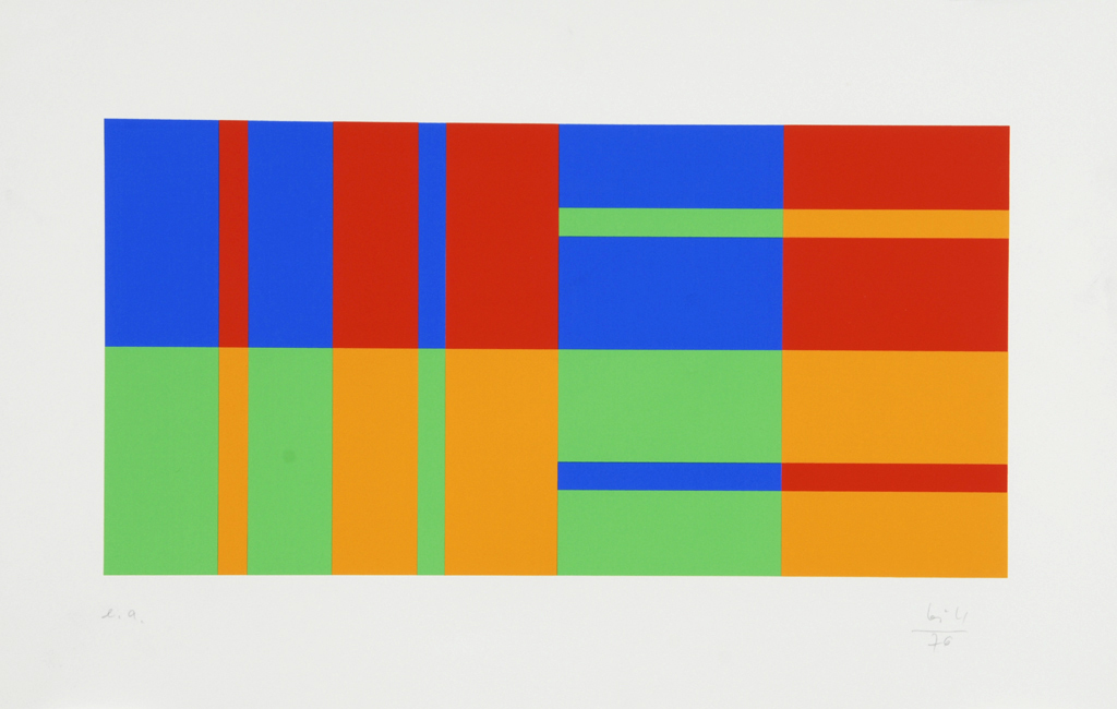 Max Bill, Rhythmus mit gleichen Mengen