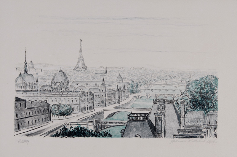 Grafik, 13 sheets: R. Naly; Ch.F. Phillips; H.R. Ambauen; W. Bodmer; Fis (2); etc.