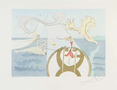 La machine à coudre, from "Hommage à Leonardo da Vinci (American Inventions)"
