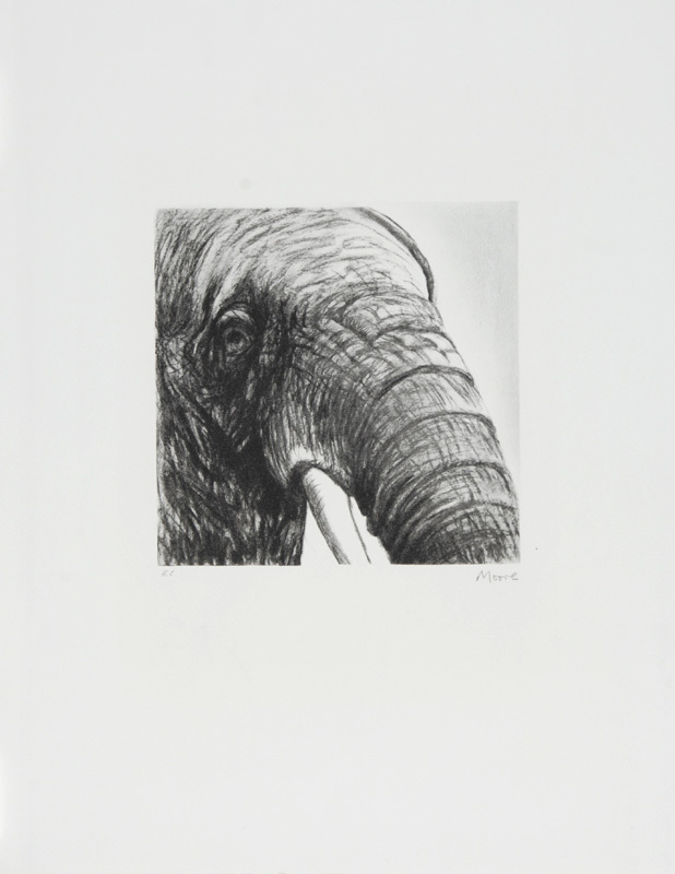 Henry Moore, Elephant's Head II