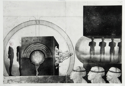 3 Blätter: Programm I, 1970; Programm II, 1970; Programm III, 1970