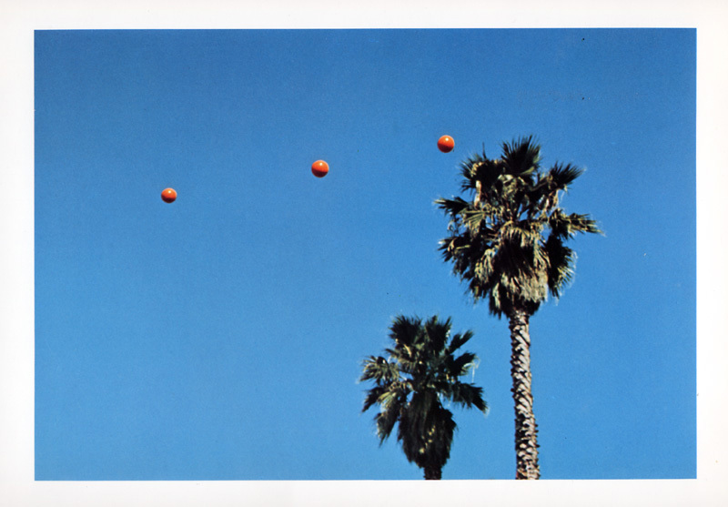 John Baldessari, Folder. Throwing three Balls in the Air to Get a Straight Line