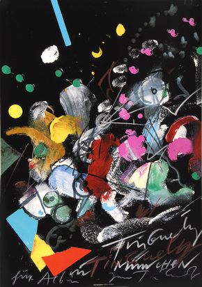 Poster. Tinguely in München