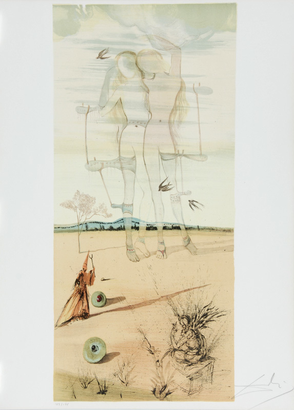 Salvador Dalí, Deux nus (Gémeaux)