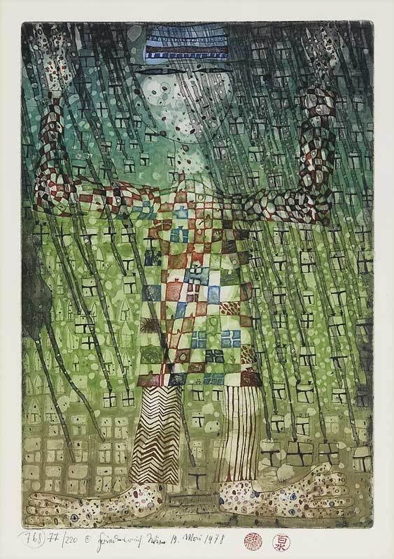 Friedensreich Hundertwasser, Der Abendländer