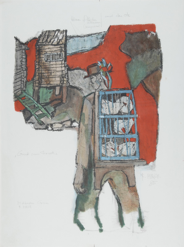 Rudolf Mirer, Hühnerhändler